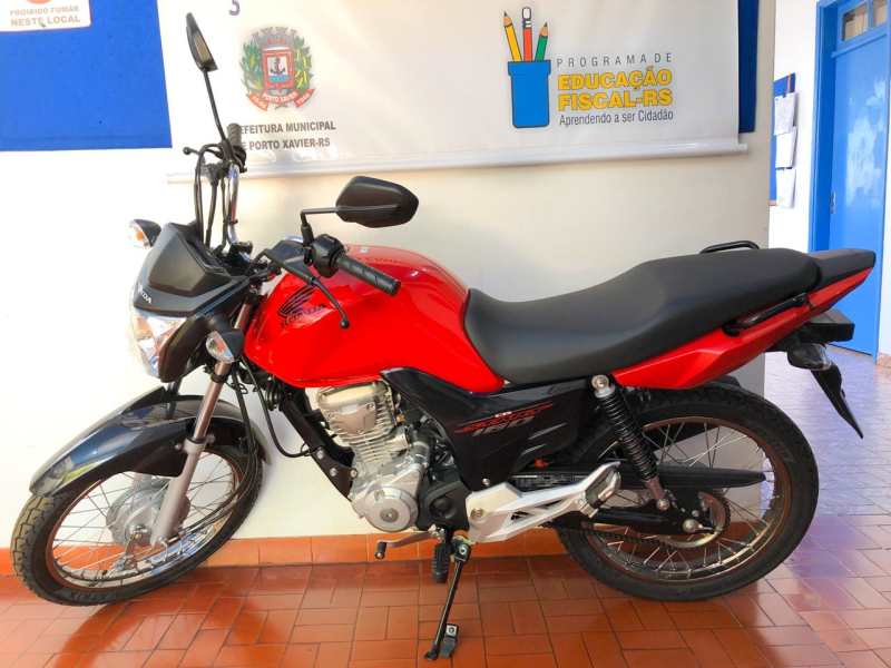 ADQUIRIDA MOTO 0KM PARA SORTEIO DO BOLÃO DE PRÊMIOS